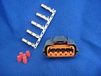 Grey Nissan 5 Position Male Connector Kit